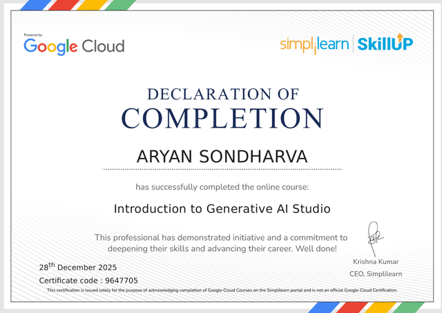 Introduction to Generative AI Studio